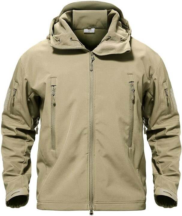 Soft Shell Waterproof Thickened Fleece Tactical Jacket – Wuzvaot